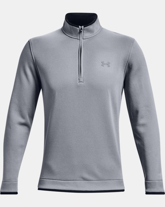 Men's UA Storm SweaterFleece ½ Zip, Gray, pdpMainDesktop image number 5